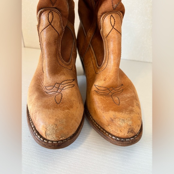 VTG Dexter Boots Western Cowgirl Concert Rodeo 8m FLAWS SHOWN - Picture 3 of 7